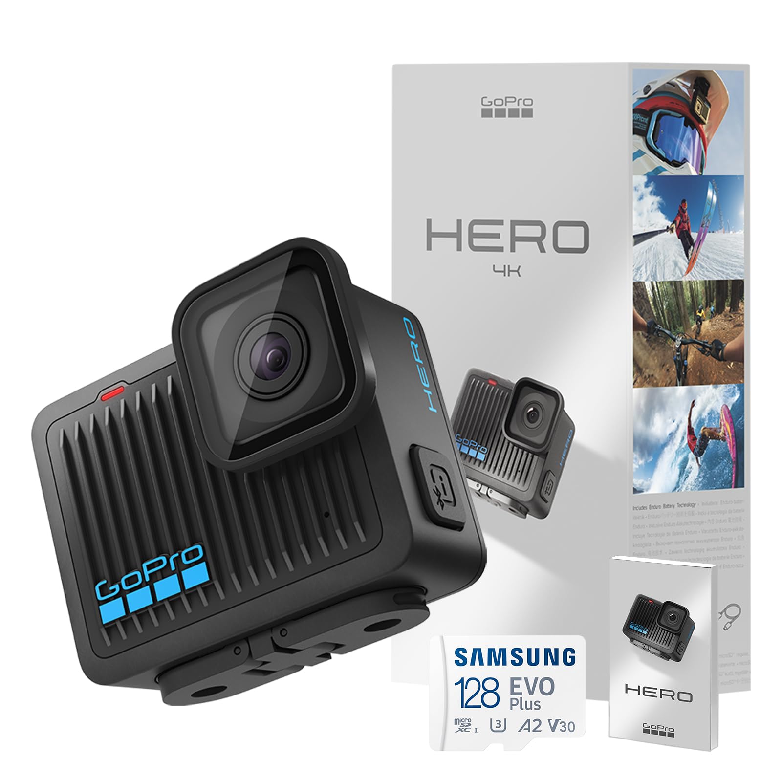 Amazon | 【4年延長保証】 GoPro公式ストア限定 GoPro HERO + 認定SD